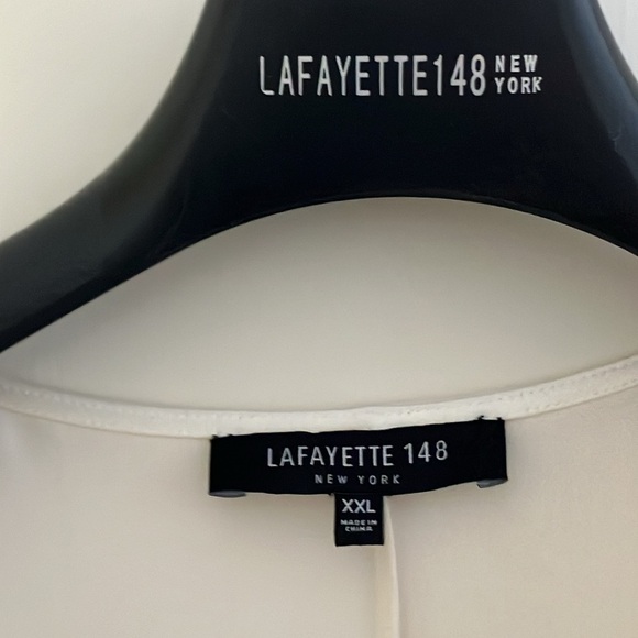 Lafayette 148 Silk Tunic Top size XXL - Picture 3 of 9